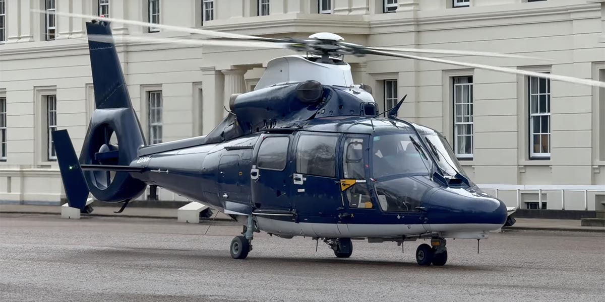 Blue Thunders, the mysterious helicopters used by the British