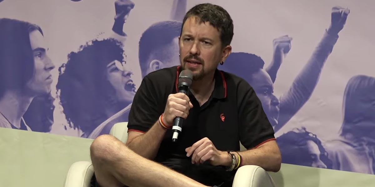 Pablo Iglesias intends to put the right wing “in jail”, like in North Korea